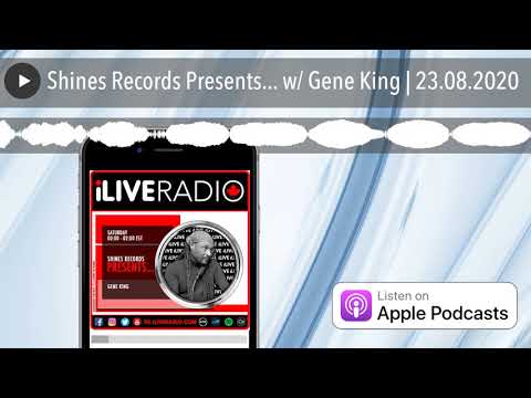 Shines Records Presents... w/ Gene King | 23.08.2020