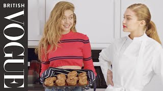 Gigi on Gigi: Baking Yorkshire Pudding with Gigi Hadid | X on X | British Vogue