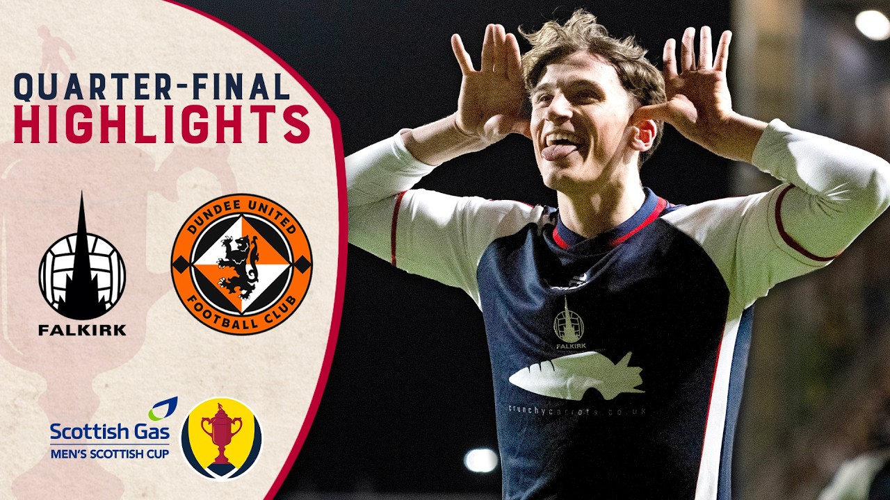 Falkirk vs Dundee United Highlights