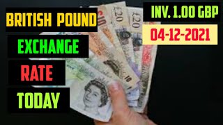 British Pound Exchange Rate Today