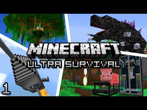 CaptainSparklez - Minecraft: Ultra Modded Survival Ep. 1 - I'M AN ANT