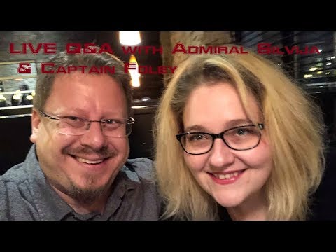 LIVE Q&A with Admiral Silvija and Captain Foley