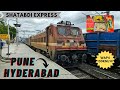Pune To Hyderabad In 8 Hours High Speed Journey In Shatabdi Express Indian Railways