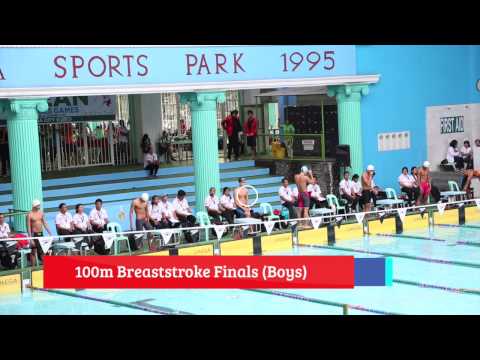 6th ASEAN Schools Games - Swimming Highlights