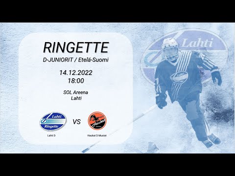 Ringette: Lahti D - Haukat D Mustat 14.12.22 18:00