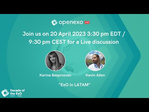 OpenExO Live with Karina Besprosvan - YouTube