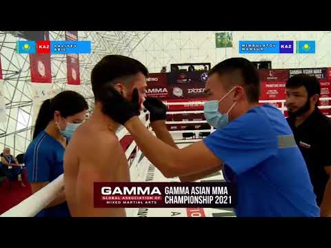 Galiev Abil vs Mimbulatov Mansur Gamma Asian mma 2021