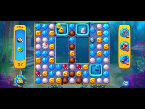 Fishdom level 9789 no boosters フィッシュダム ノーマル