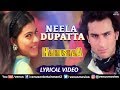 Neela Dupatta Lyrical Video Kajol Saif Ali Khan Hameshaa 90 S Evergreen Romantic Song