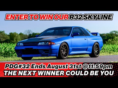 PRIME DRIVEN PDG32 - 1993 Bayside Blue R32 SKYLINE
