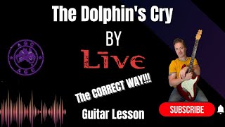 The Dolphin's Cry by Live, guitar lesson. The CORRECT way