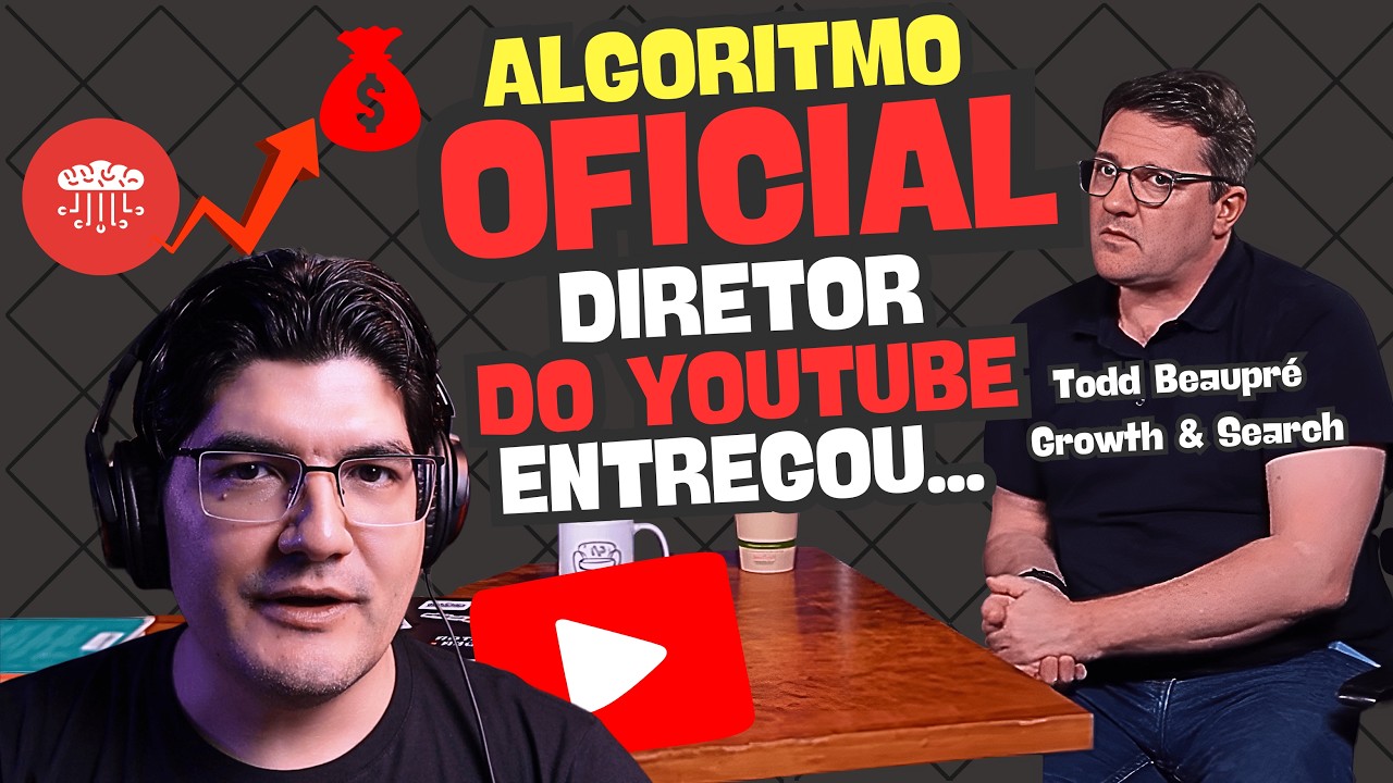 Algoritmo Youtube 2025 Oficial (Diretor de Crescimento Entrega o Ouro)