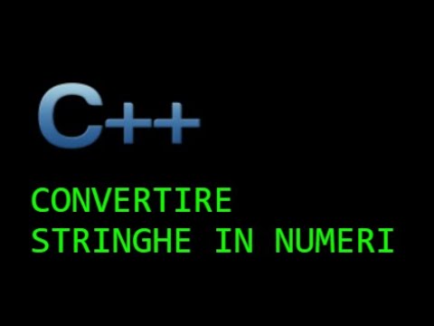 C++ Convertire numeri in stringhe con atoi e itoa - Tutorial 32