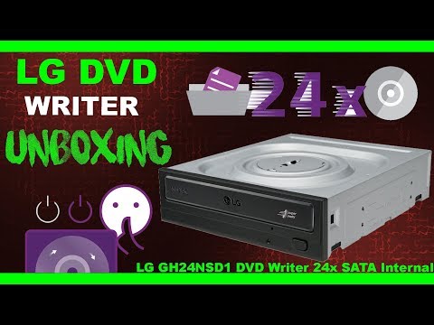 Lg internal grabador dvd-writer sata/ quick unboxing