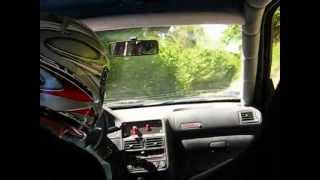 preview picture of video 'Jan Pol Górski Super Sprint Wojciech Jankowski Peugeot 106 Rallye 20.05.2012 onboard'