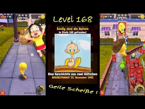 Looney Tunes Dash! Level: 168 - Looney Card / A Correr - La course - Hetzjagd 168