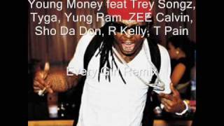 Trey Songz, Tyga, Yung Ram, ZEE Calvin, Sho, R Kelly, T Pain - Every Girl remix