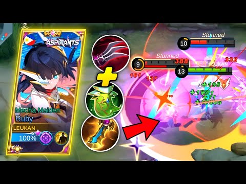 WTF! ENEMY NO ANTI-LIFESTEAL? EZ UNLIMITED LIFESTEAL RUBY🔥 RUBY BEST BUILD 2022