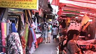 preview picture of video 'Ratchathewi District, Pratunam, Pratunam Market, Phetchaburi road,  Bangkok, Thailand. ( 6 )'
