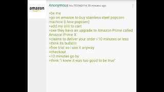 [Greentext] Anon Buys Popcorn Machine Off Of Amazon