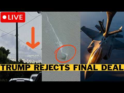LIVE: IRGC Ship Sinks - Explosion In Tehran - Trump REJECTS Final Iran Deal