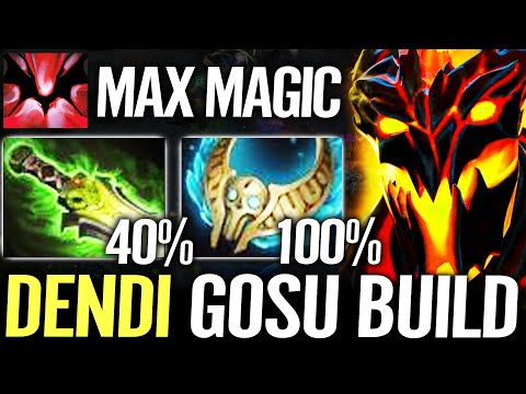 🔥 DENDI Gosu Shadow Fiend MID — Ethereal Blade + Revenant Brooch 100% MAX Magic Build Dota 2 Pro