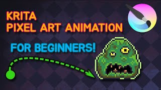 Pixel Art Animation in Krita For Beginners