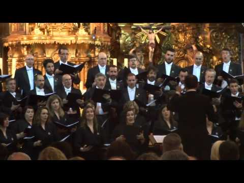 AVE VERUM DE MOZART. Coro Fundacion Princesa Asturias. Iglesia del Carmen. Cádiz 30.04.15
