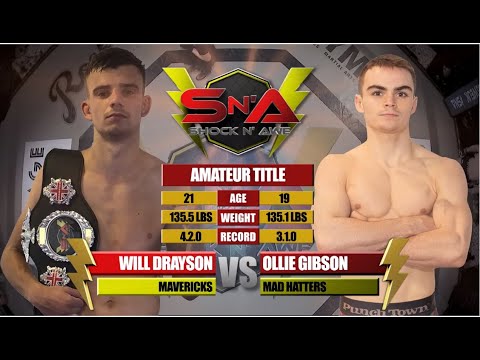 Shock N Awe 30 Free Fight: Ollie Gibson vs Will Drayson