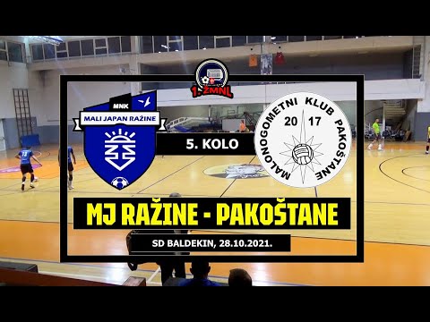 ŽMNL: MALI JAPAN RAŽINE - PAKOŠTANE 1:3, 28.10.2021.