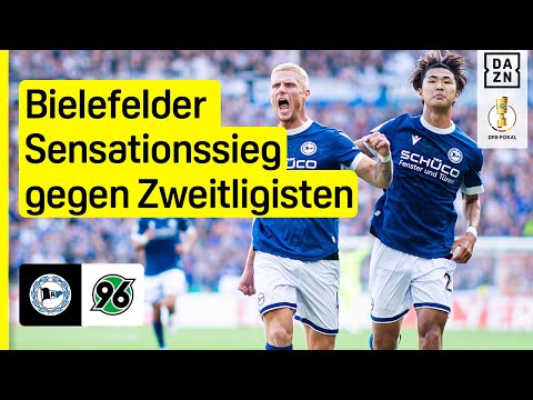 Oppie wirft Ex-Club per Traumtor aus dem Pokal: Arminia Bielefeld - Hannover 96 DFB-Pokal | DAZN