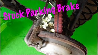 Jetta MK6 Frozen Parking Brake Fix DIY