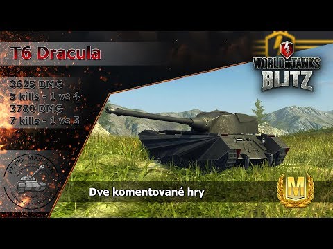WotBlitz - T6 Dracula - 3780dmg - 1vs5 - 7 kills