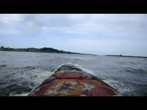 Wyprawa  kajakowa WISŁĄ 2018  r  -  OSTATNIE KILOMETRY DO MORZA KIERUNEK ŚLUZA PRZEGALINA