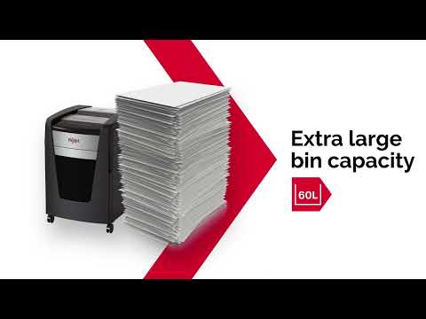 Video of the Rexel Momentum Extra XP420+ Jam Free Cross Cut Paper Shredder Shredder