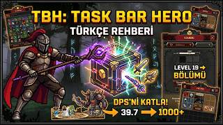 Task Bar Hero Nasıl Oynanır? | Sıfırdan İleri Seviye Türkçe Rehber! 🎮