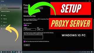 How To Setup PROXY SERVER Settings In Google Chrome | Proxy Settings On Windows 10 PC