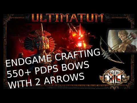 PoE [3.14] 550+ DPS BOWS with +2 arrows!  High Budget Crafting