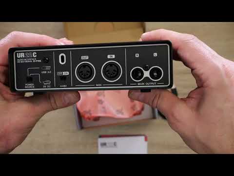 Steinberg UR22C unboxing