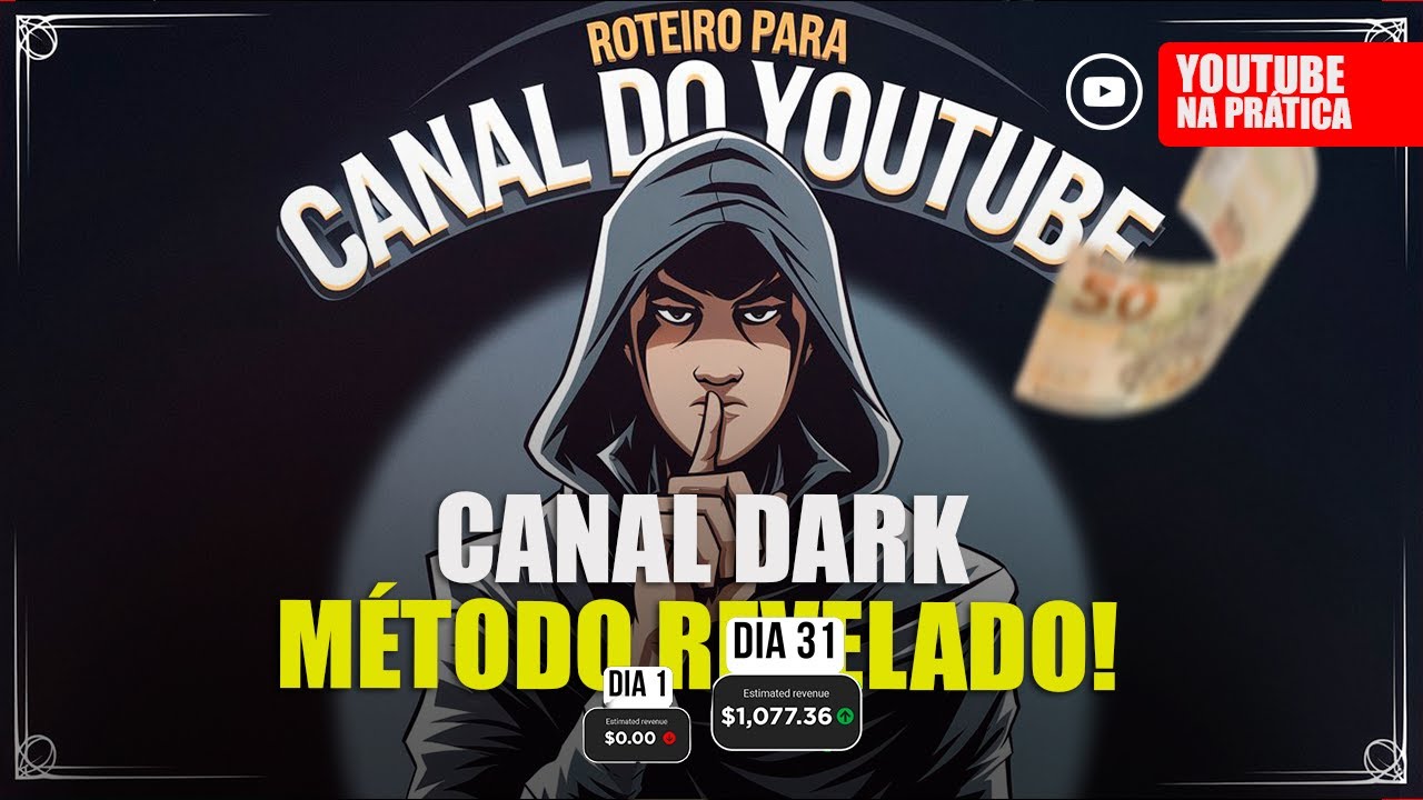 Canal Dark 100% Automatizado (Roteiro, ChatGPT, Voz - SEO, Thumbnail, titulo)