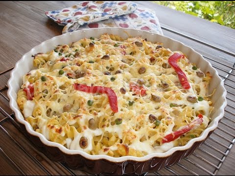 Pasta a la crema de queso