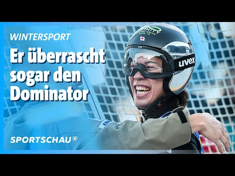 Skispringen: Japaner stiehlt dem Dominator die Show | Sportschau