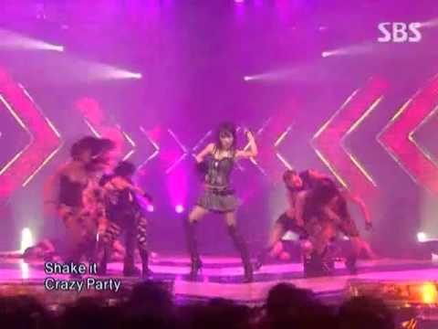 Lee Jung hyun - Crazy (이정현 - 크레이지) @ SBS Inkigayo 인기가요 090726