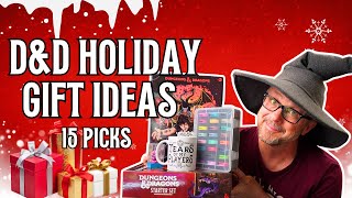 D&D Holiday Gift Guide 2025 – 15 Solid Picks For All Budgets (Swag, Official WotC, and Table Aids)