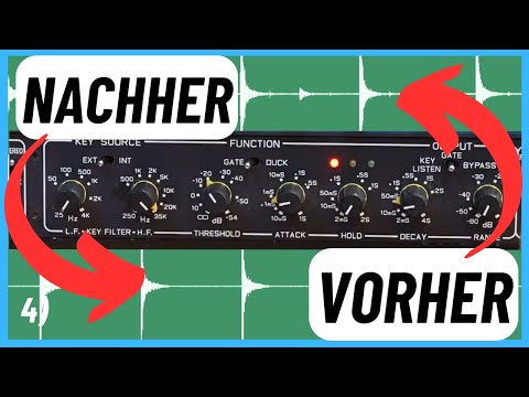 MISCHPULT BEDIENUNG - Part 4 - Noise Gate einstellen für Snare Drum