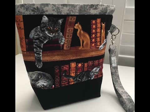 In a Pickle Knitting - Drawstring Bag Tutorial