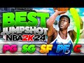 BEST JUMPSHOTS FOR ALL BUILDS, HEIGHTS, & 3PT RATINGS on NBA 2K24