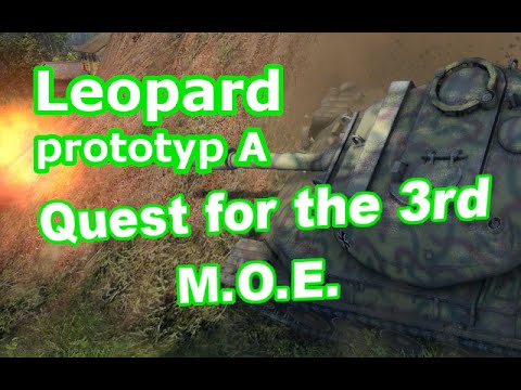 Leopard PTA/5.4k damage 'Quest for the 3rd M.O.E.' (World of Tanks Console)