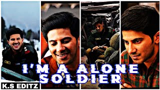 Im a Alone Soldier 🥀🖤✨   Sita Ram whatsapp