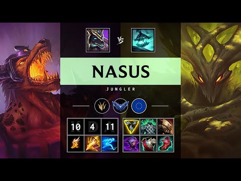 Nasus Jungle vs Hecarim - EUW Diamond Patch 25.08